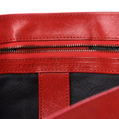 Proenza Schouler Lambskin Medium PS1 Satchel Red 6 of 11