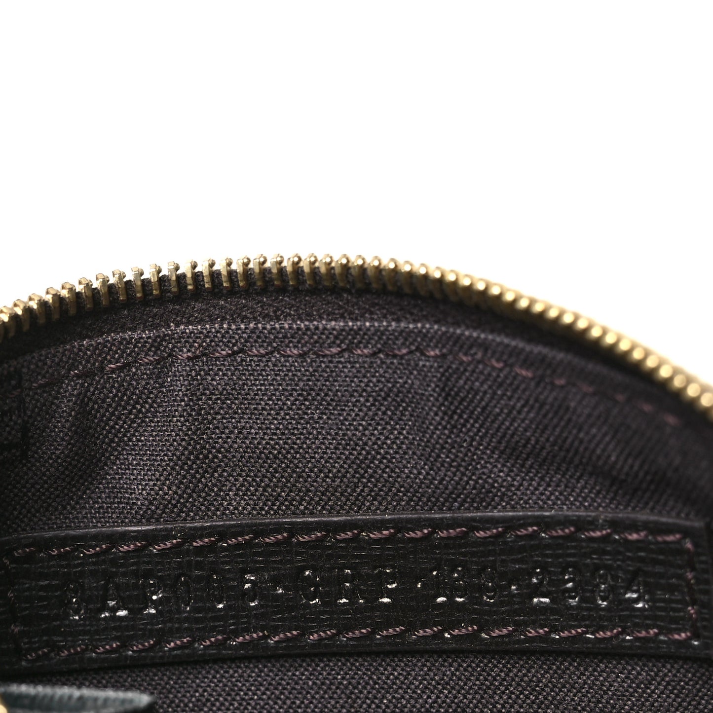 Zucca Spalmati Forever Coin Pouch Key Case Tobacco