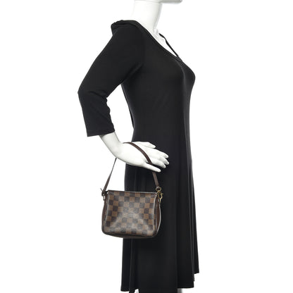 Louis Vuitton Damier Ebene Trousse Make Up Bag Pochette 2 of 13