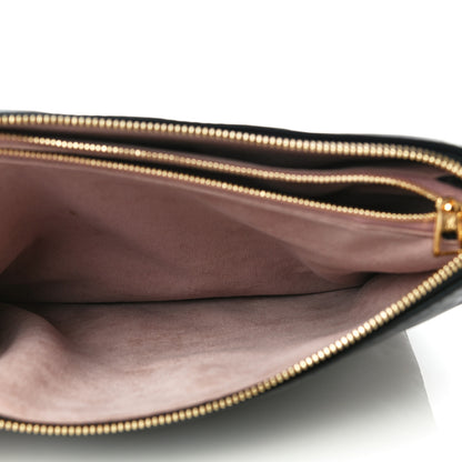 Louis Vuitton Lambskin Embossed Monogram Coussin PM Black 5 of 12