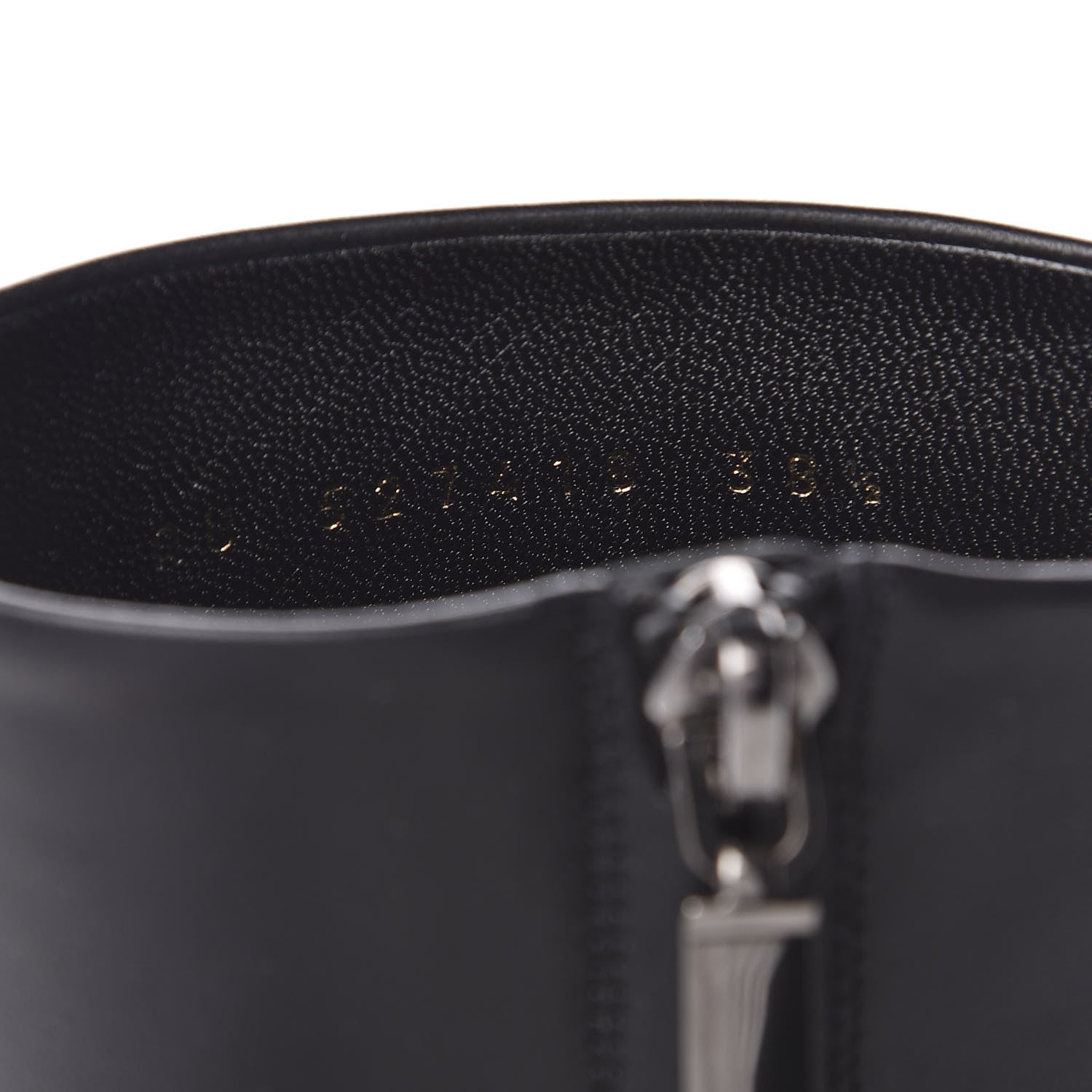 Saint Laurent Nappa Vendome Loulou Ankle Zip Boot 38.5 Black 7 of 9