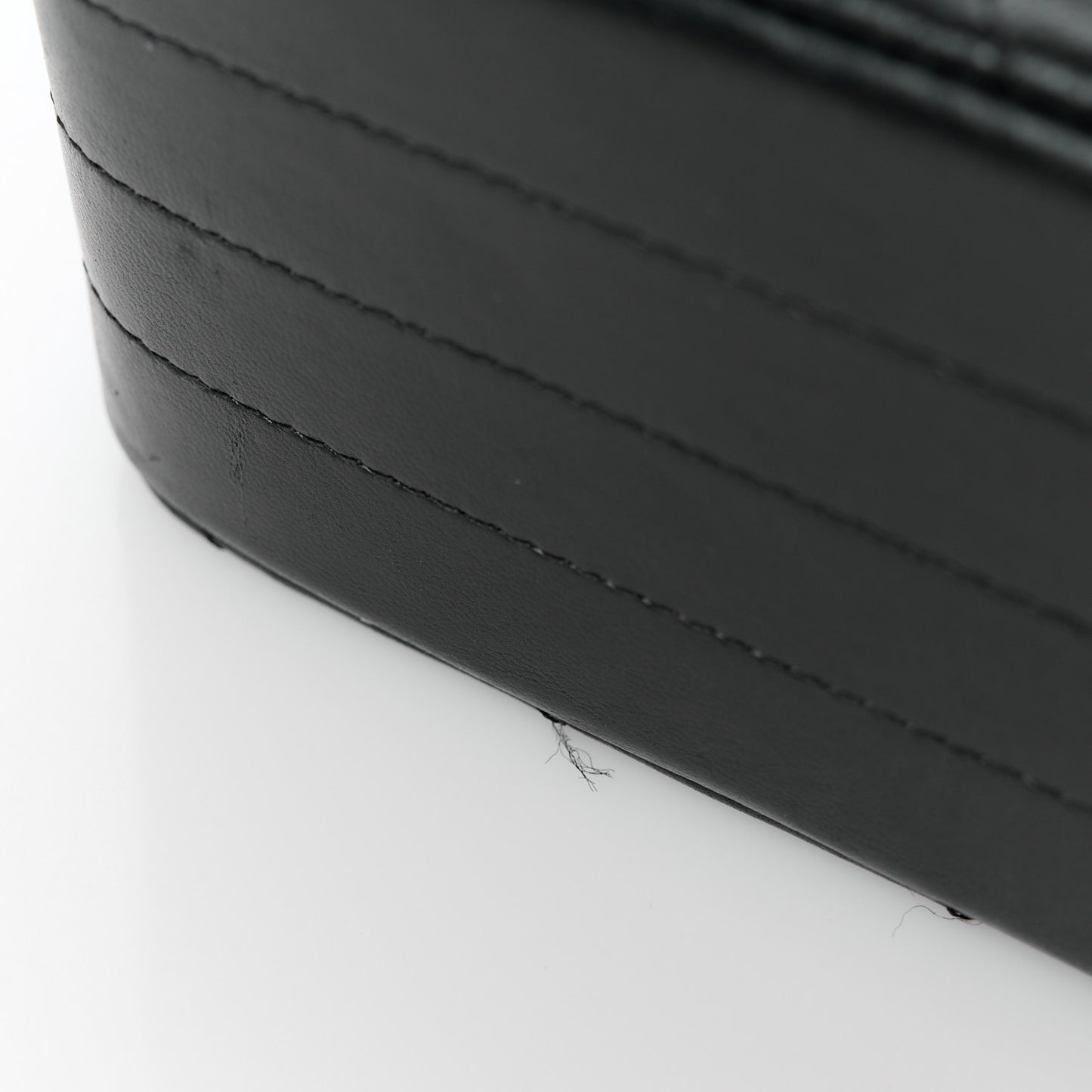 Lambskin Quilted Small Single Flap Black