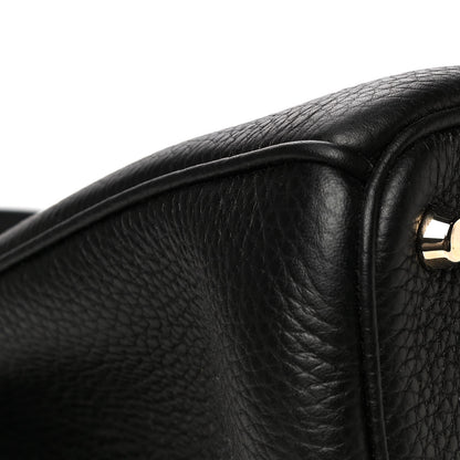 Christian Dior Bullcalf Medium Diorissimo Tote Black Rose Indien 10 of 13