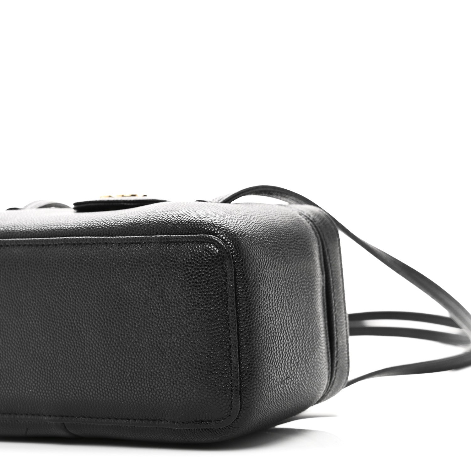 Chanel Shiny Caviar Preppy Coco Long Vanity With Strap Black 10 of 12