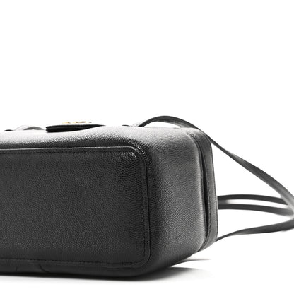 Chanel Shiny Caviar Preppy Coco Long Vanity With Strap Black 10 of 12