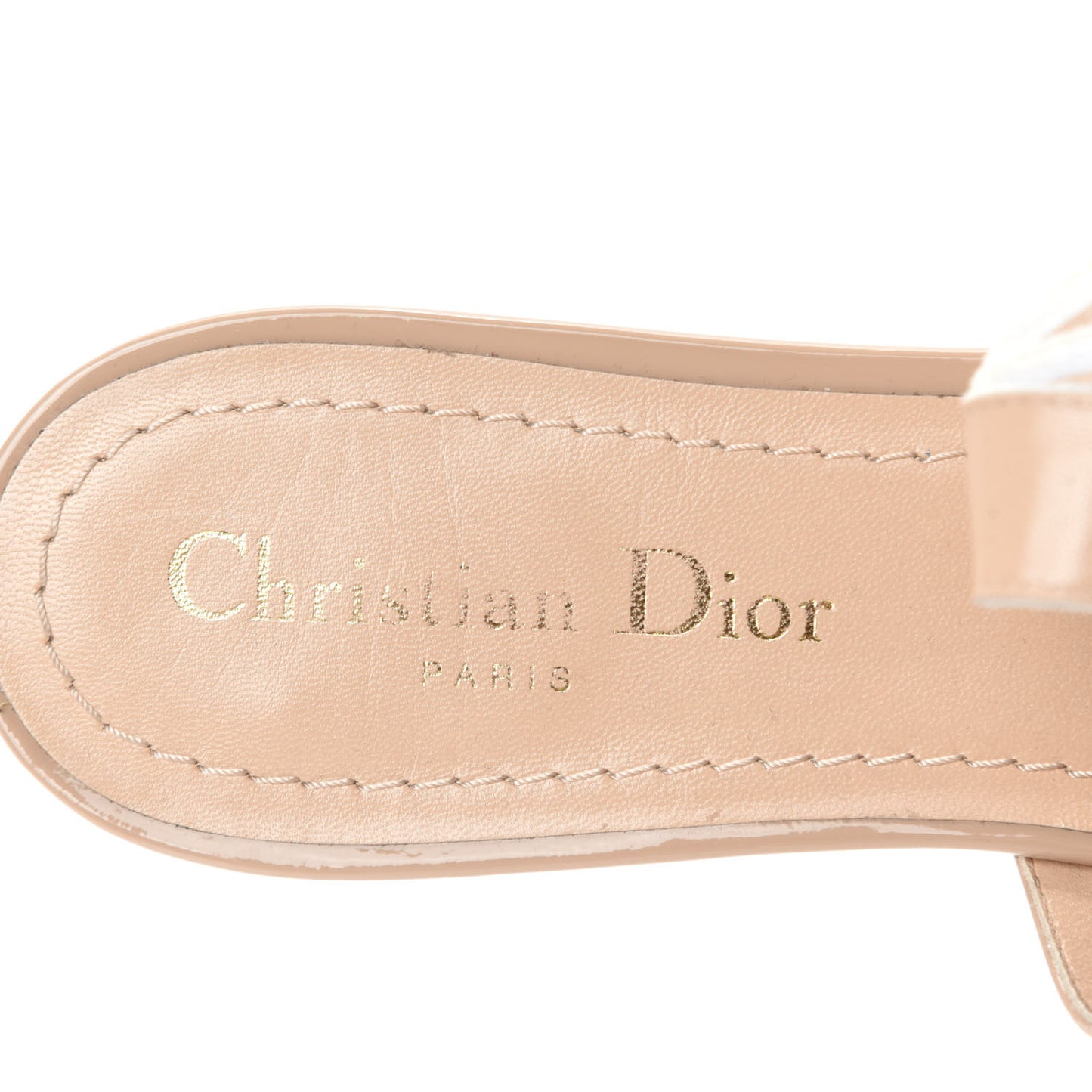 Patent Ribbon J'Adior Slingback Ballet Flats 39 Nude