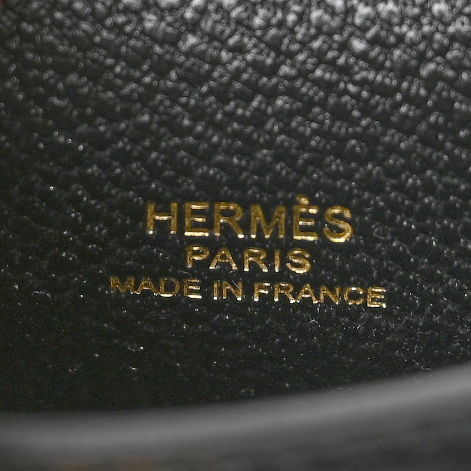 Hermes Tadelakt Mini Kelly Twilly Bag Charm Black 3 of 4
