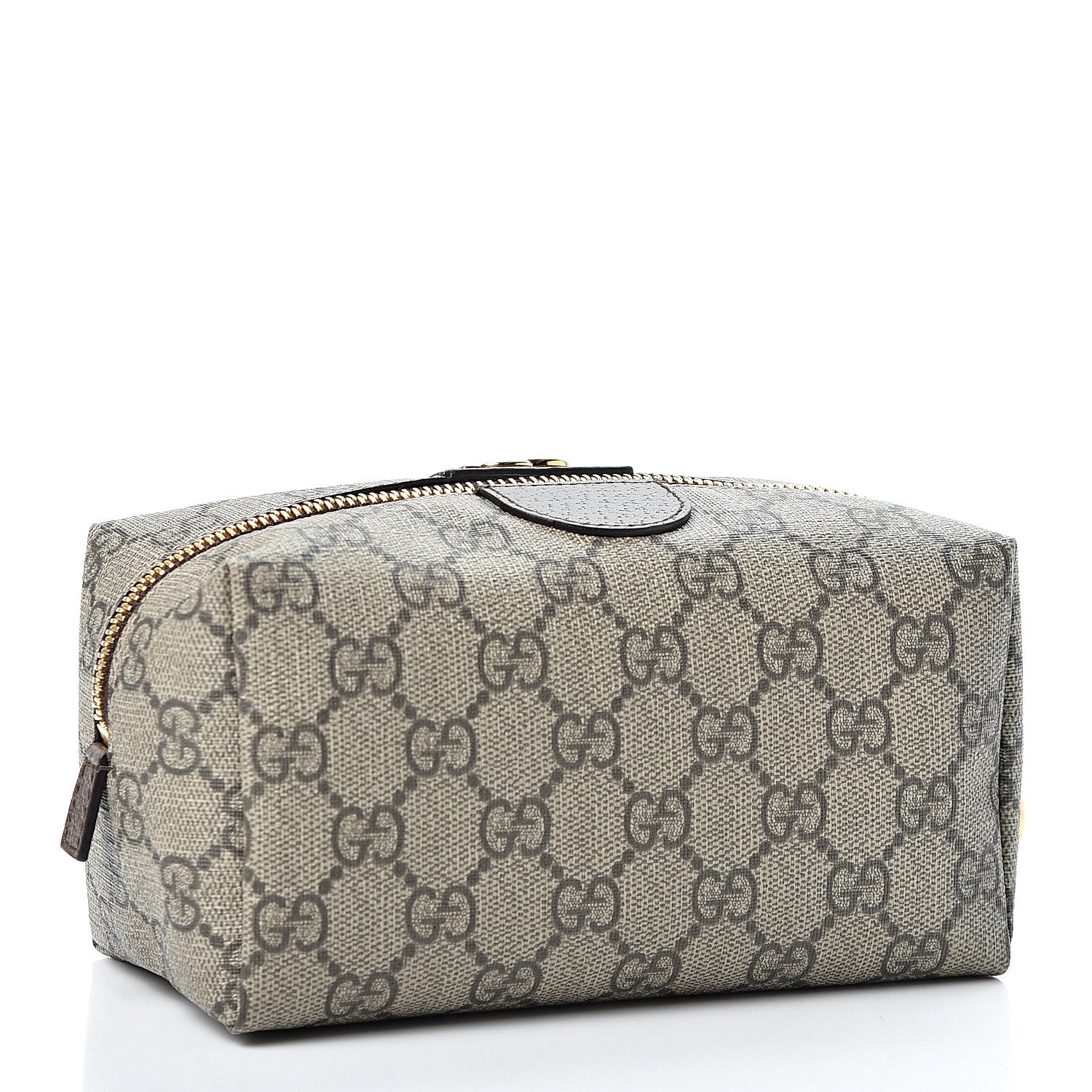 Gucci Soft GG Supreme Monogram Calfskin Medium Ophidia Cosmetic Case Beige Ebony New Acero 2 of 8
