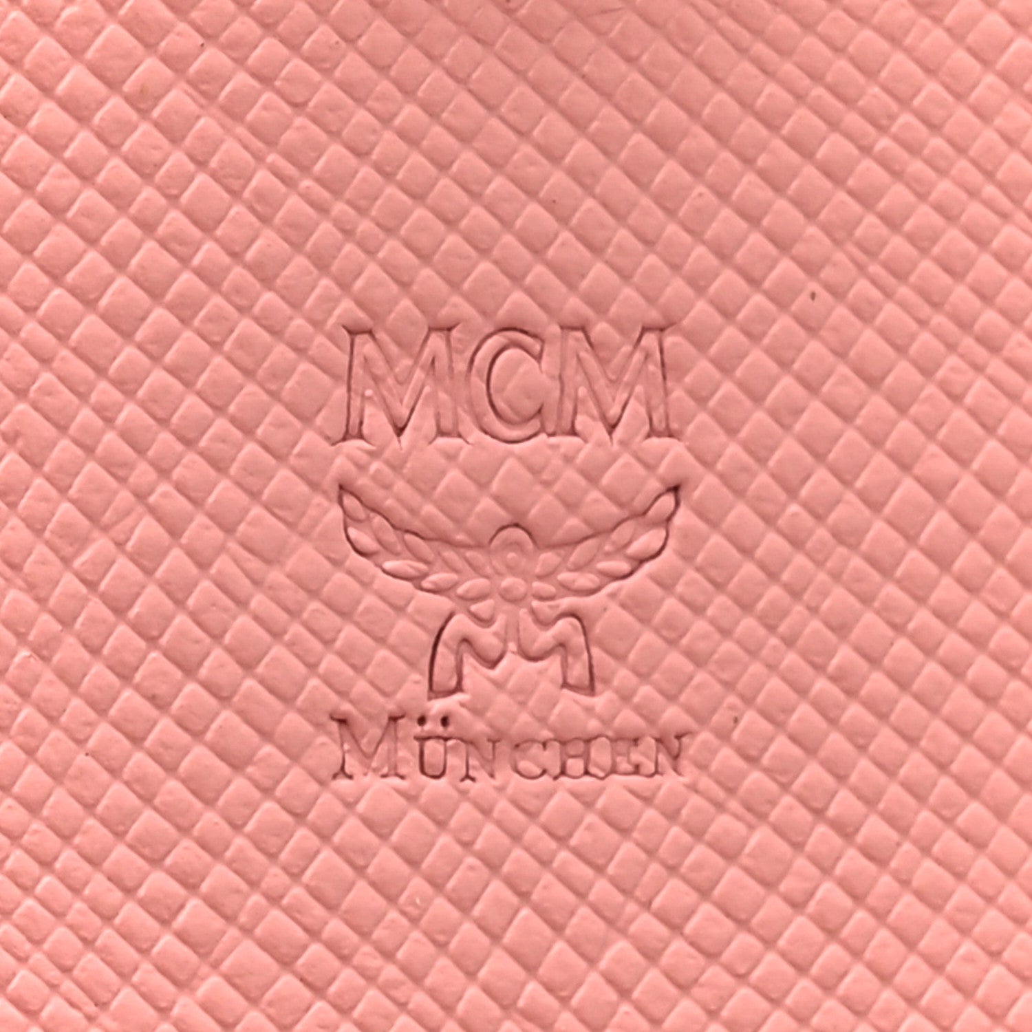MCM Visetos Tri-Fold Crossbody Beige Soft Pink 6 of 16