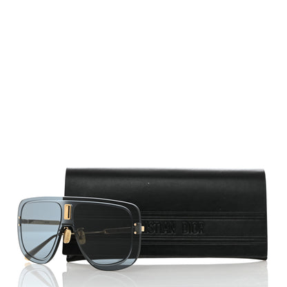 Christian Dior UltraDior Mask Sunglasses Gold Blue 8 of 8