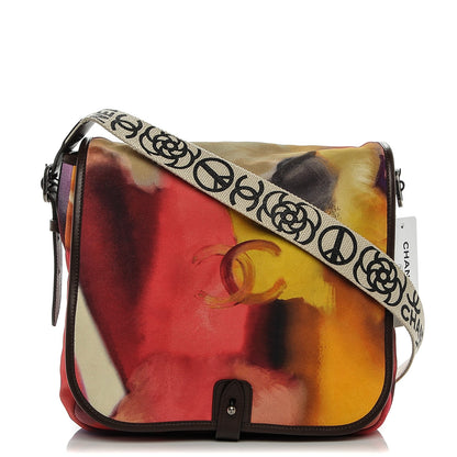 Chanel Printed Ultra Soft Lambskin Medium Flower Power Messenger 1 of 7