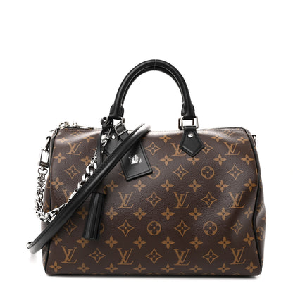 Louis Vuitton Monogram Speedy Soft 30 Dark 1 of 9