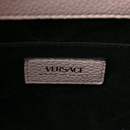 Versace Grainy Calfskin Virtus Top Handle Tote Pink Light Pink 6 of 8