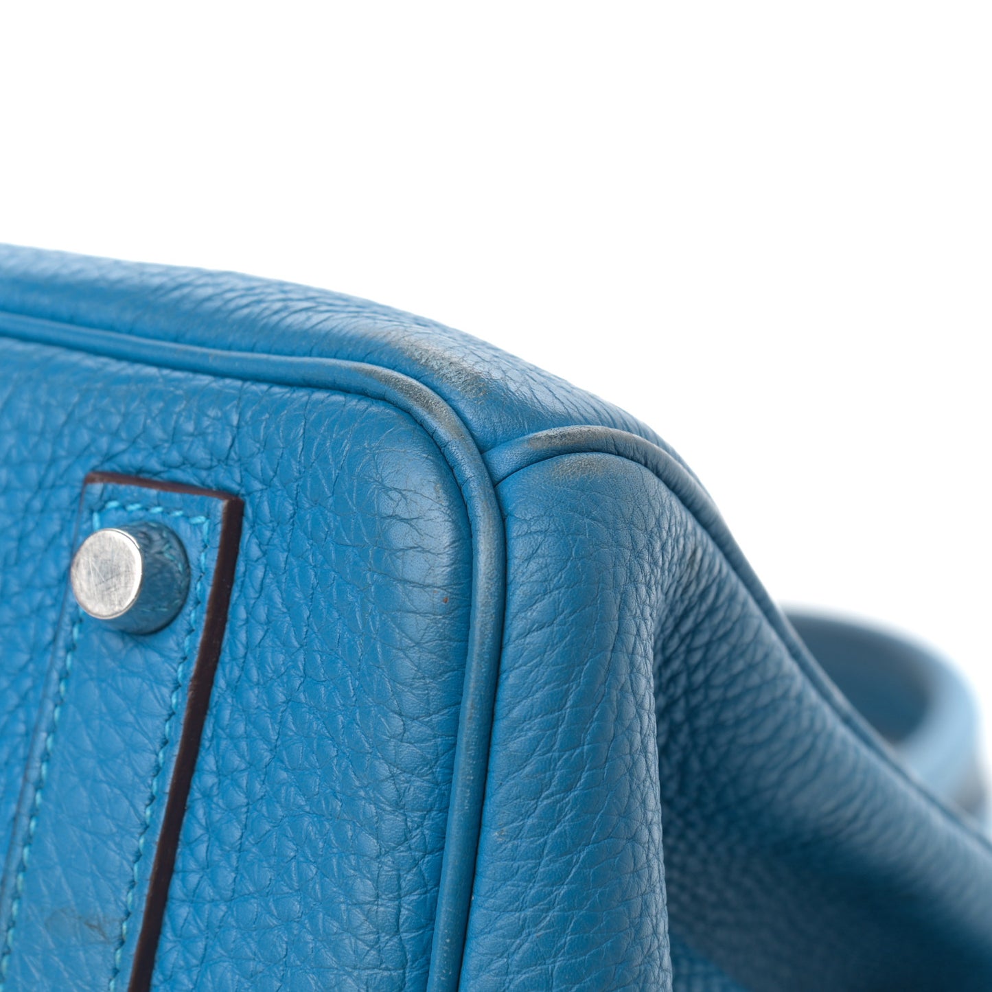 Togo Birkin 35 Bleu Azteque