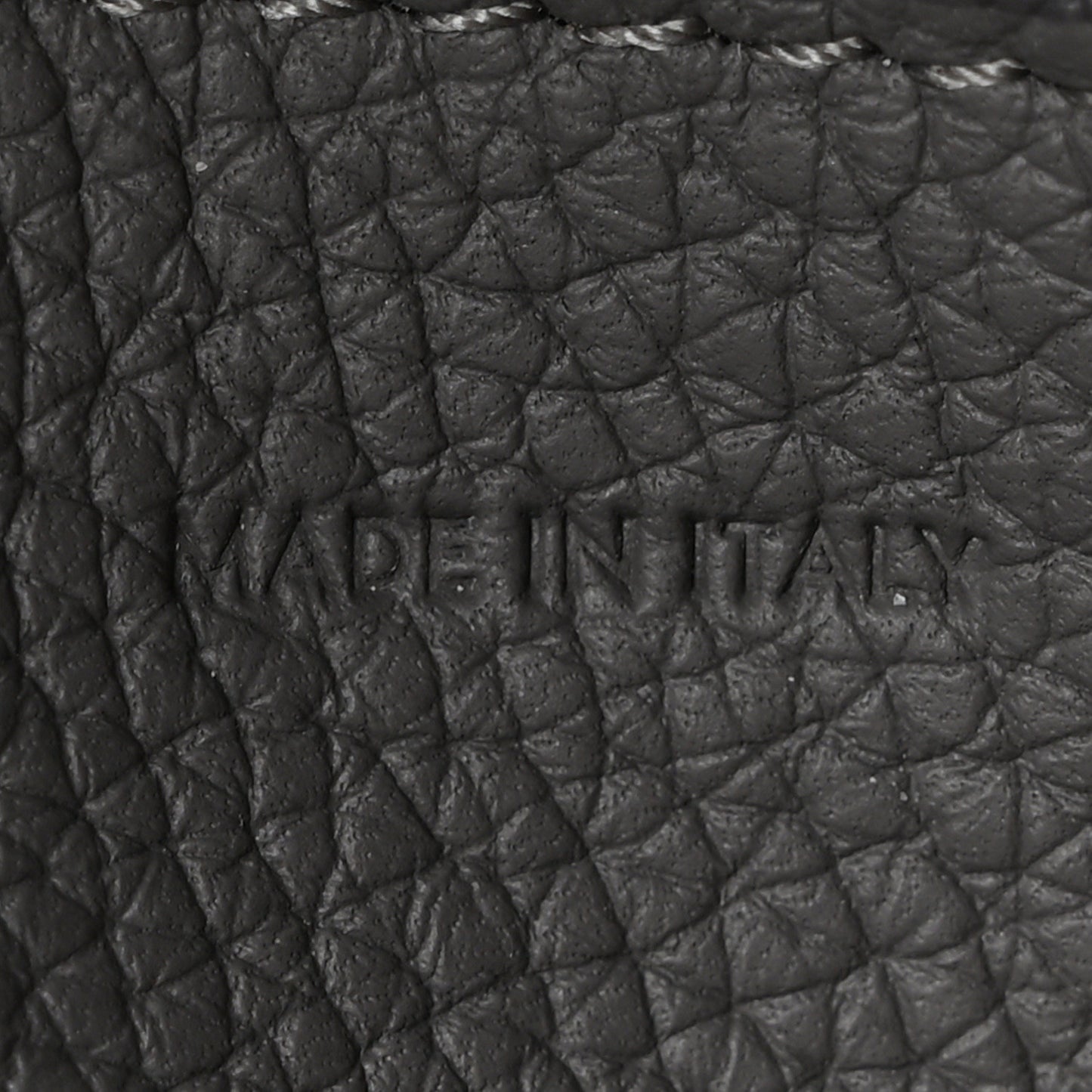 Supple Calfskin Long Strap Small Big Bag Grey