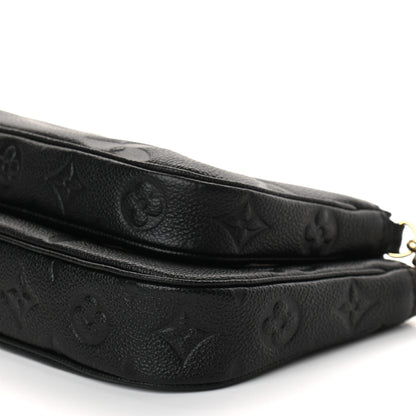 Louis Vuitton Empreinte Monogram Giant Multi Pochette Accessories Black 9 of 9