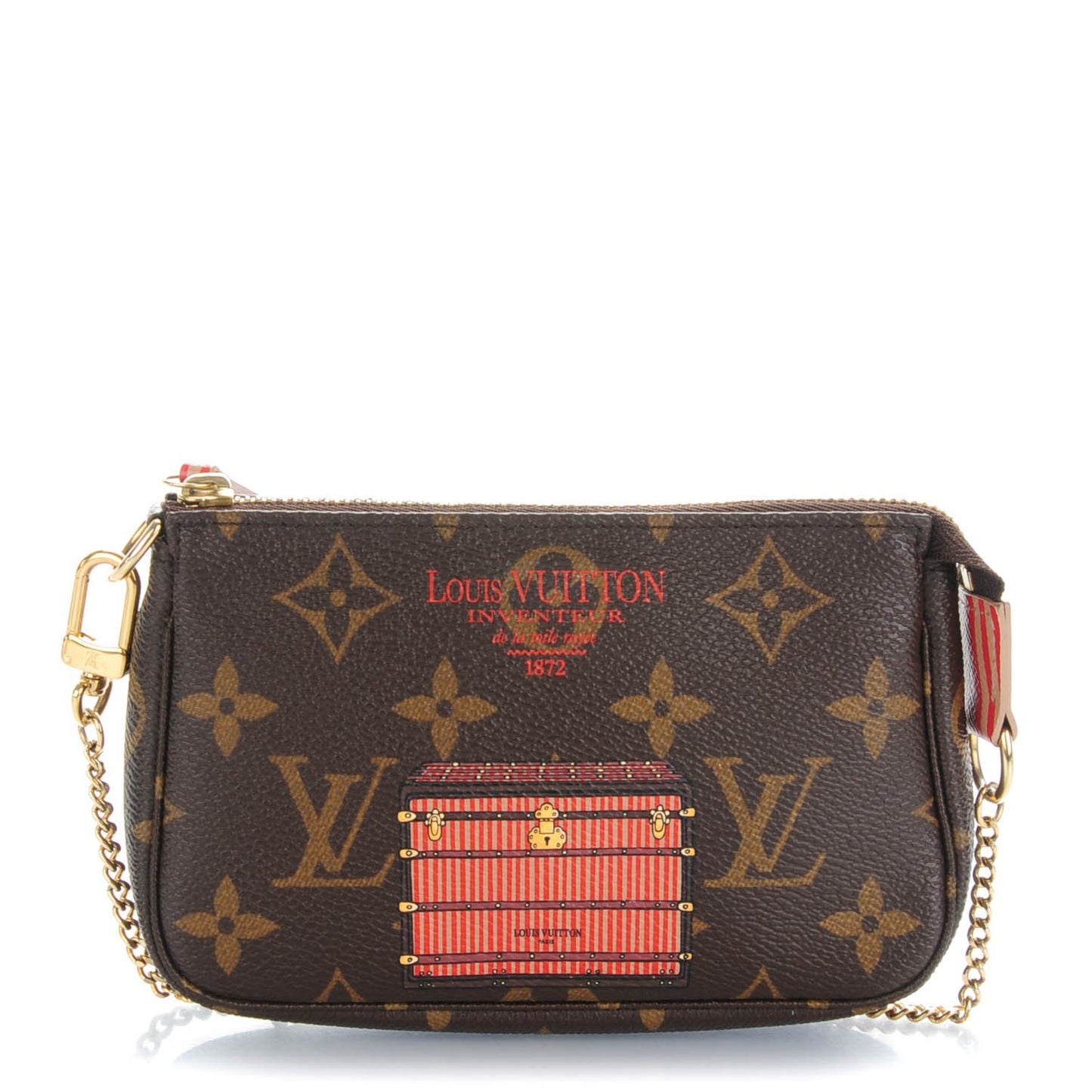 Monogram Trunks and Locks Mini Pochette Accessories