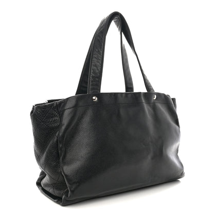 Chanel Caviar Executive Cerf Shopper Tote Black 3 of 10