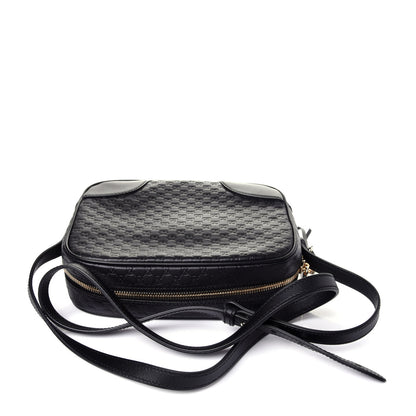 Gucci Microguccissima Mini Bree Messenger Bag Black 10 of 10