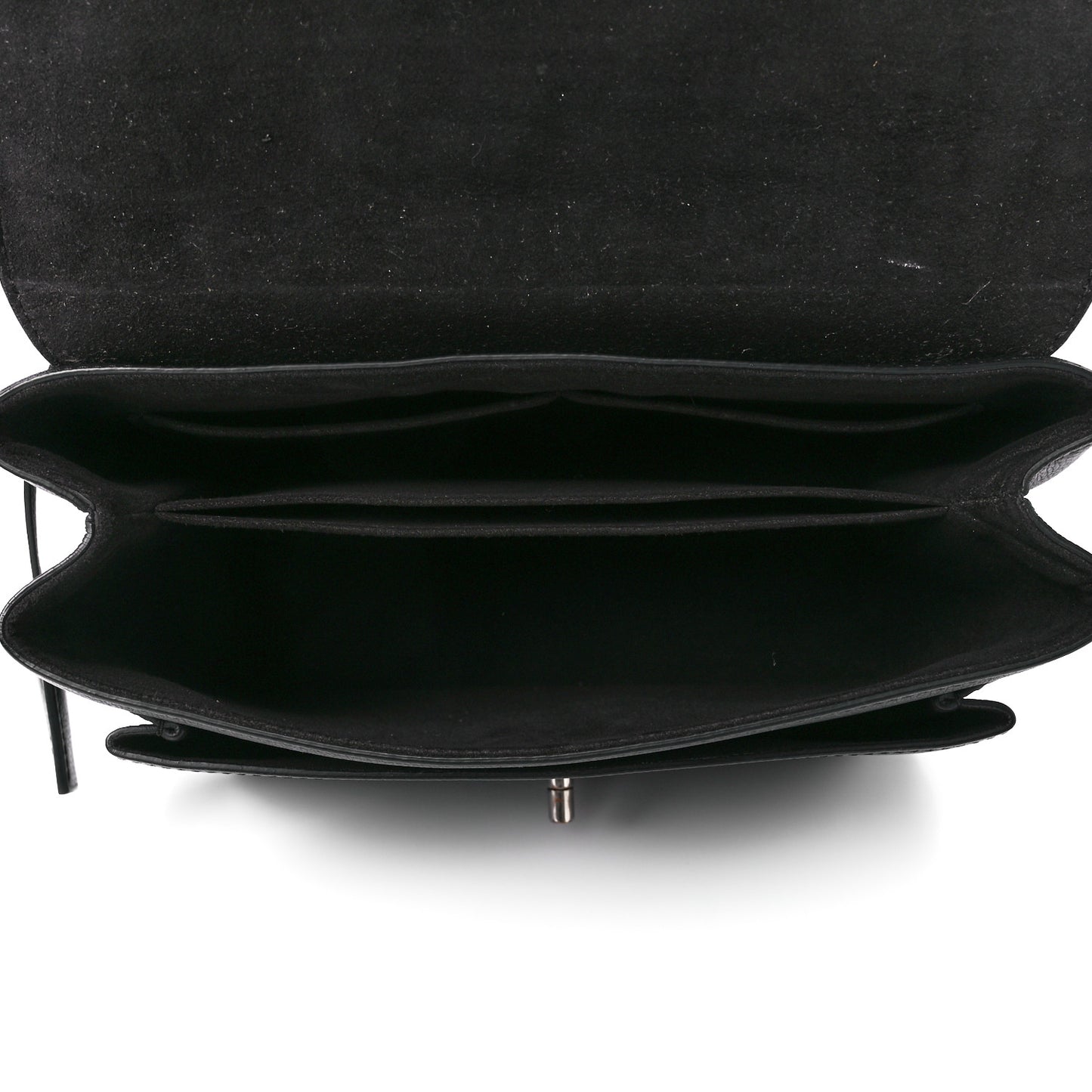 Soft Calfskin My Lockme Top Handle Black