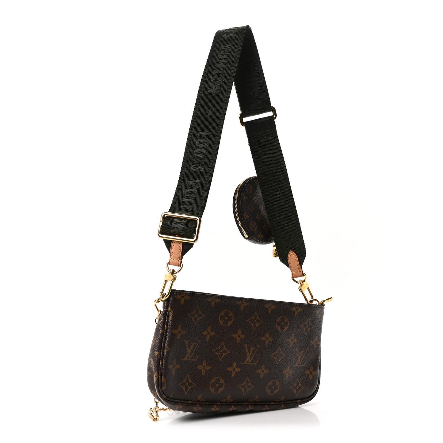 Monogram Multi Pochette Accessories Kaki