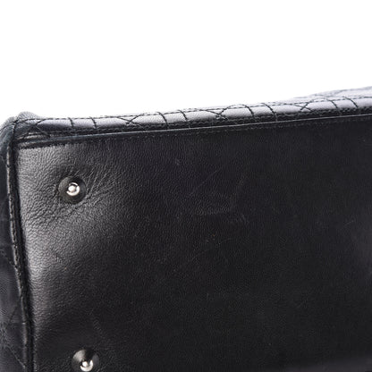 Christian Dior Lambskin Cannage Large Dior Soft Shopping Tote Black 17 of 20