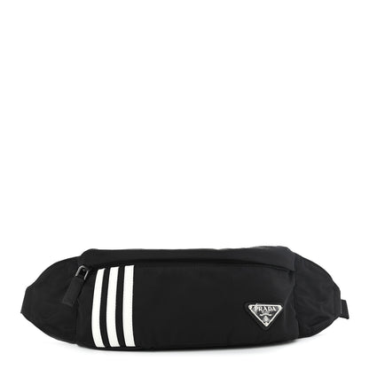 Prada X ADIDAS Re-Nylon Belt Bag Black 1 of 10