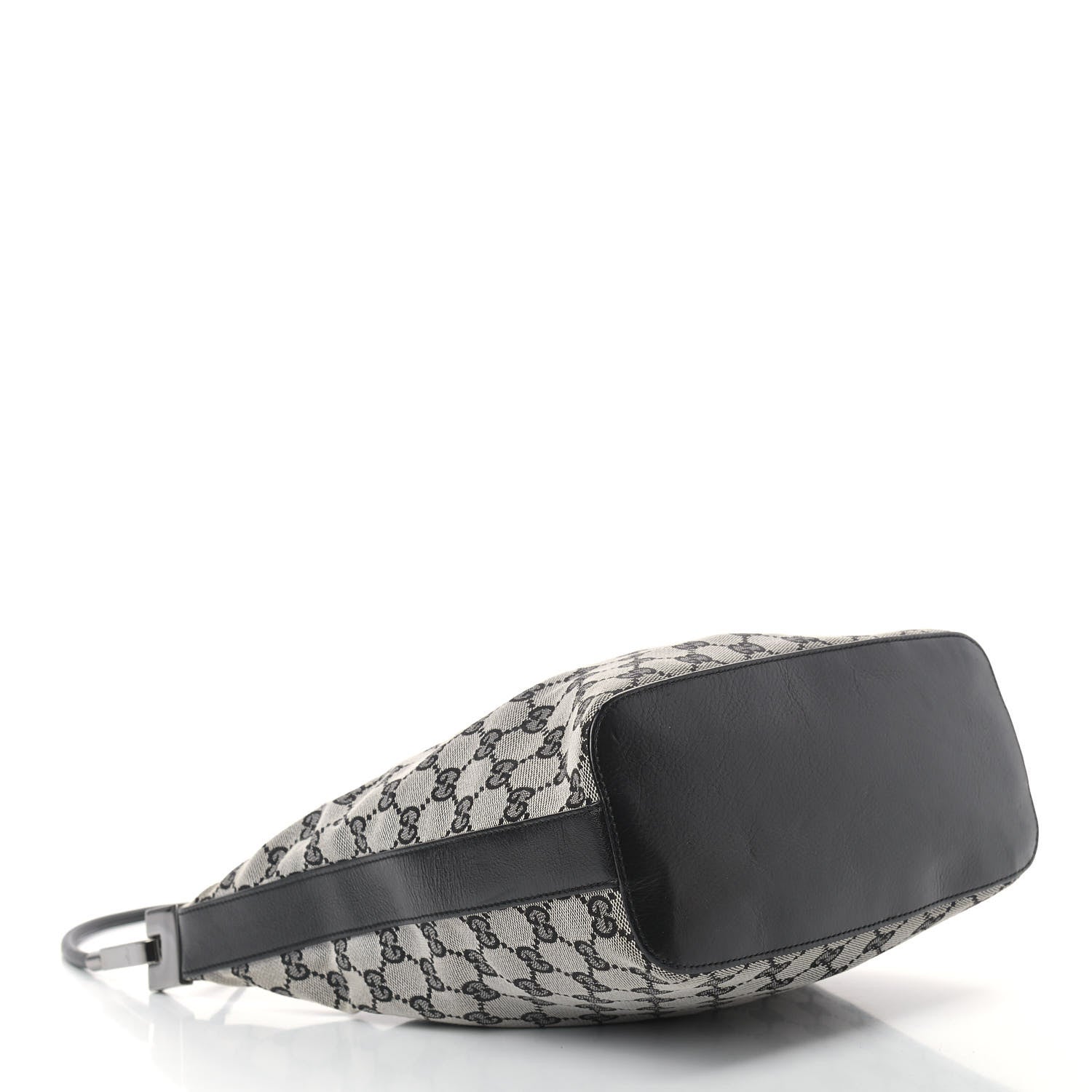 Gucci Monogram GG Small Clasp Hobo Black 3 of 9