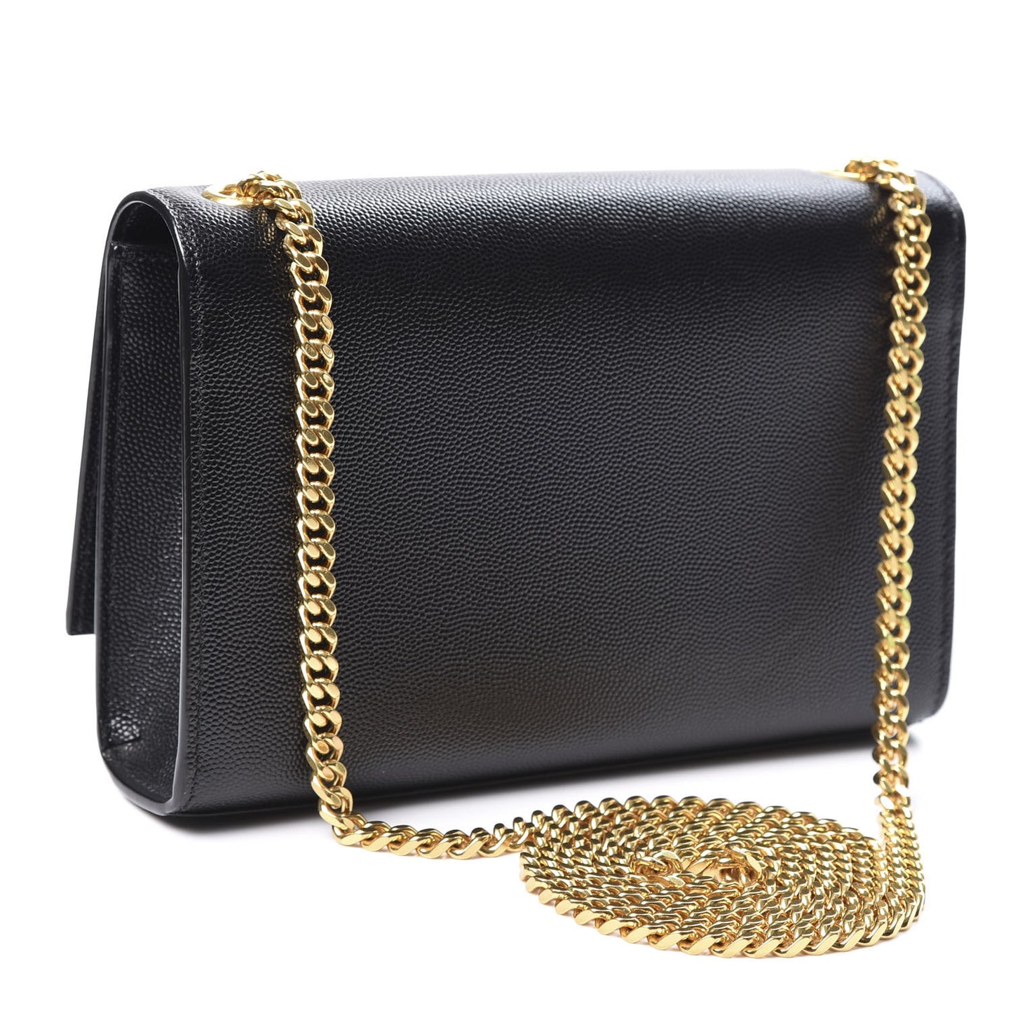 Grain De Poudre Small Monogram Kate Satchel Black