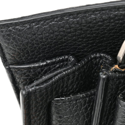 Saint Laurent Grained Calfskin Medium Souple Sac De Jour Black 12 of 12