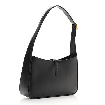 Saint Laurent Smooth Calfskin Le 5 A 7 Hobo Black 3 of 9