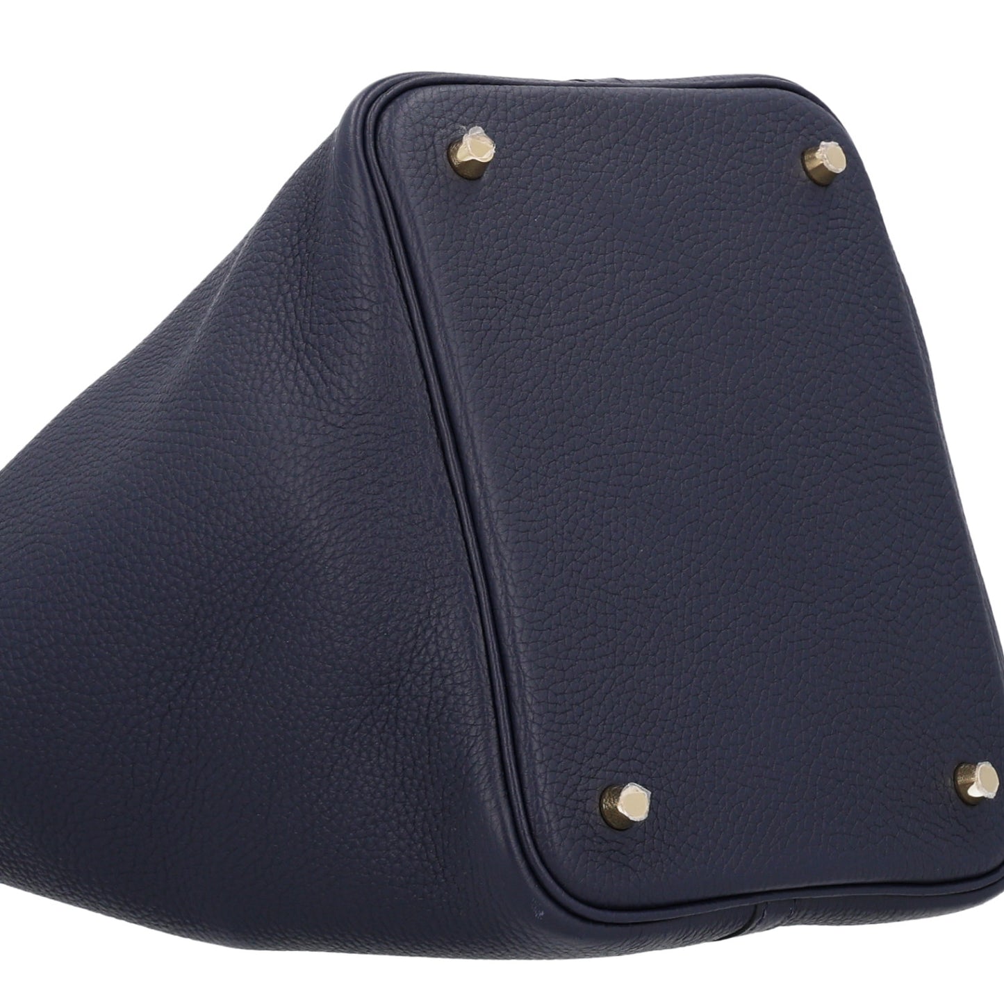 Taurillon Clemence Picotin Lock 22 MM Bleu Nuit