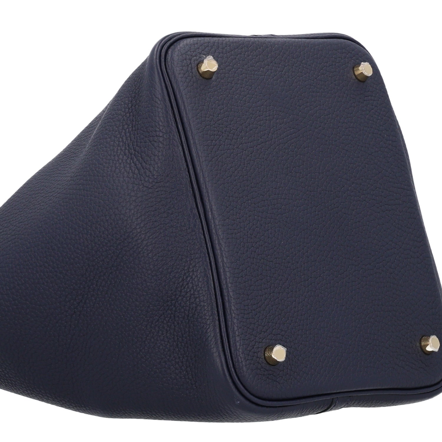 Hermes Taurillon Clemence Picotin Lock 22 MM Bleu Nuit 9 of 10
