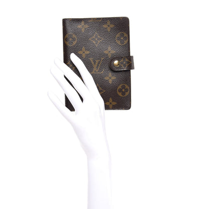 Louis Vuitton Monogram Small Ring Agenda Cover 2 of 8
