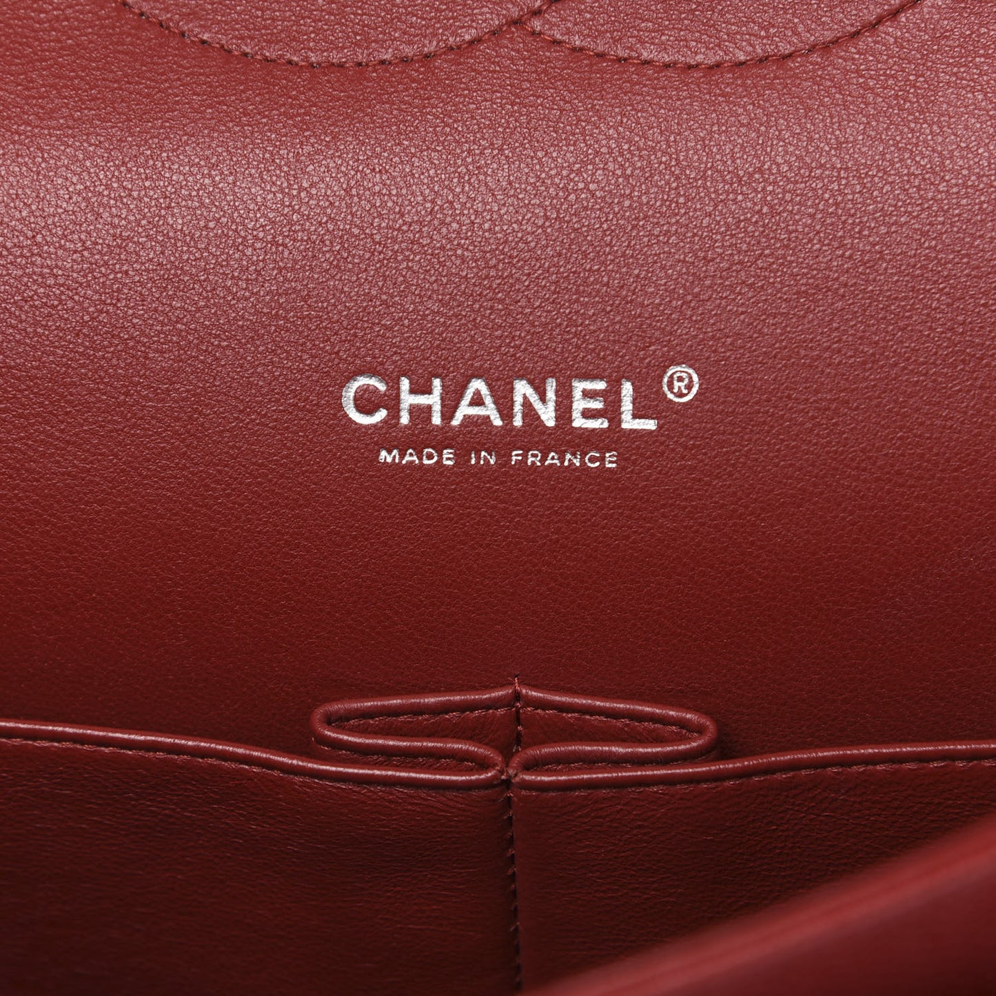 Caviar Quilted Maxi Double Flap Red