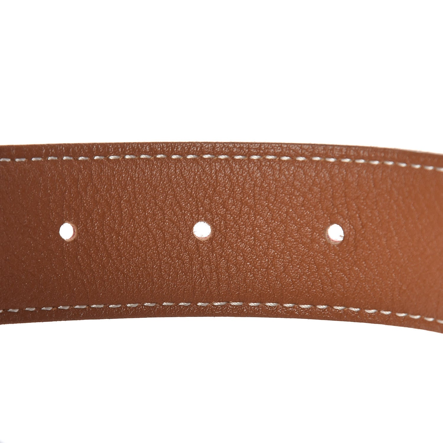 Hermes Box Togo 32mm H Belt 85 Black Gold 6 of 9