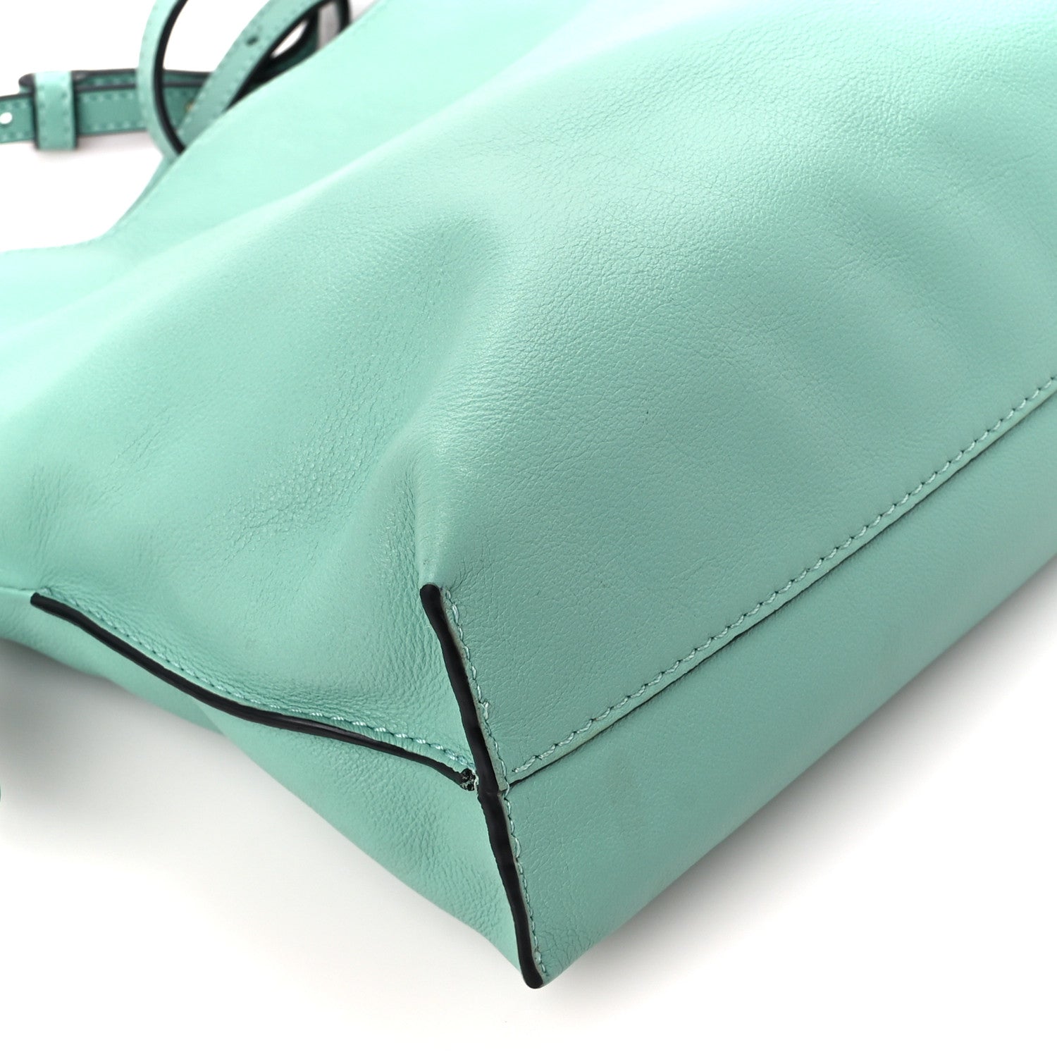 Loewe Calfskin Small Flamenco Knot Bag Fresh Mint 9 of 11