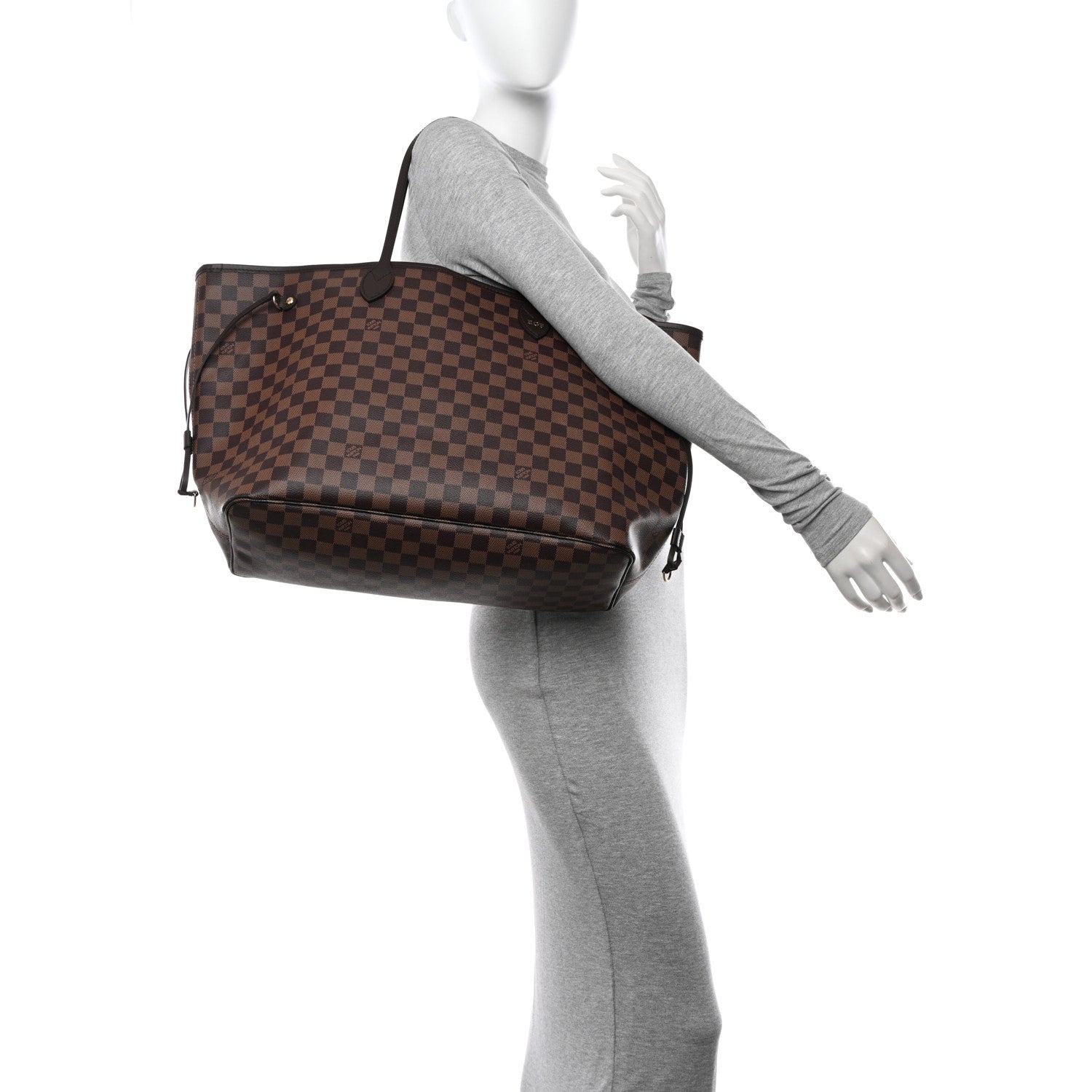 Louis Vuitton Damier Ebene Neo Neverfull GM 2 of 11