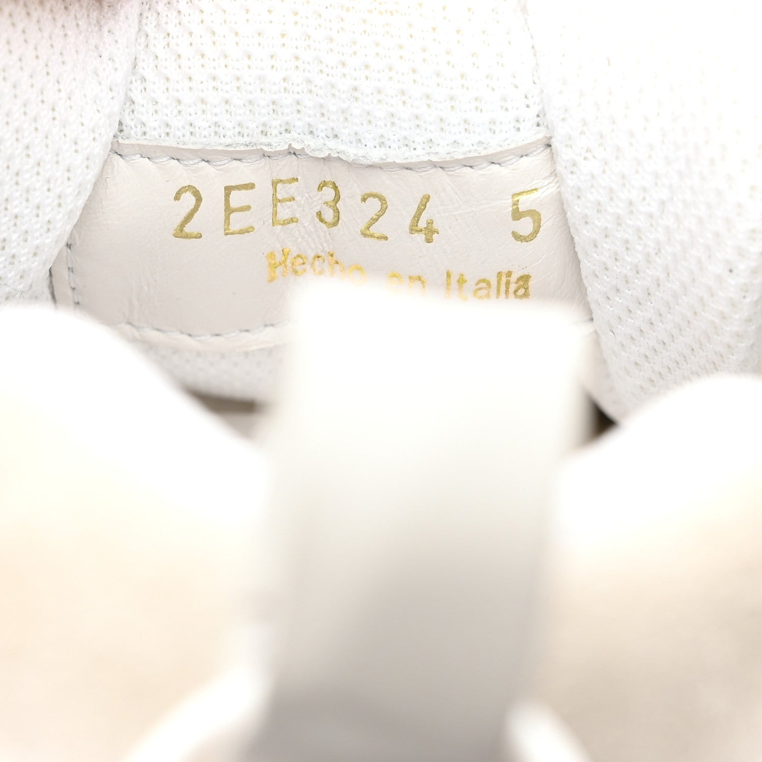 Prada Nylon Nevada Calfskin Mens Pegassus Sneakers 5 White 7 of 9