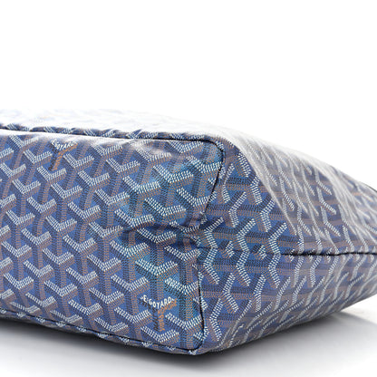 Goyard Iridescent Goyardine Saint Louis PM  Pearly Blue 11 of 11