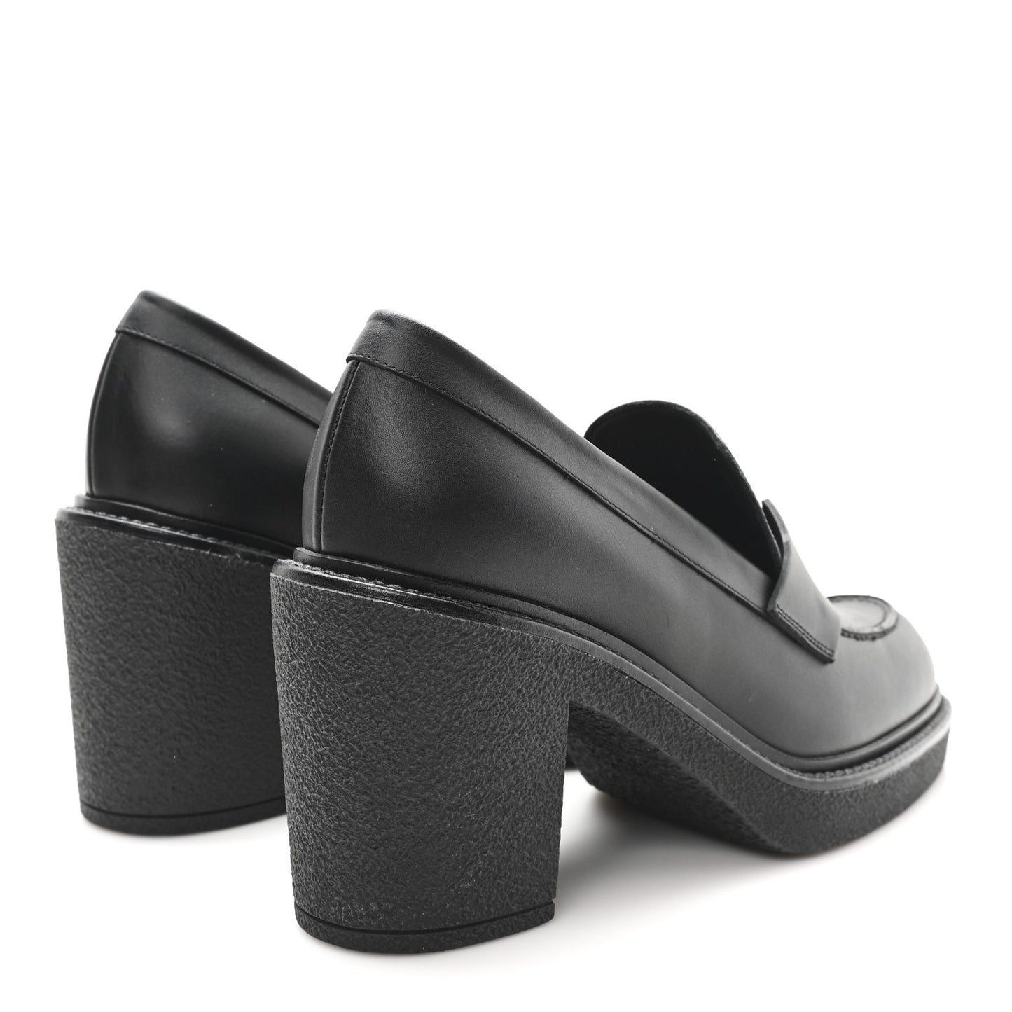 Calfskin Didi 70 Loafers 38 Black