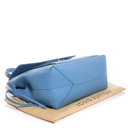 Louis Vuitton Calfskin Lockme PM Bleuet 4 of 8