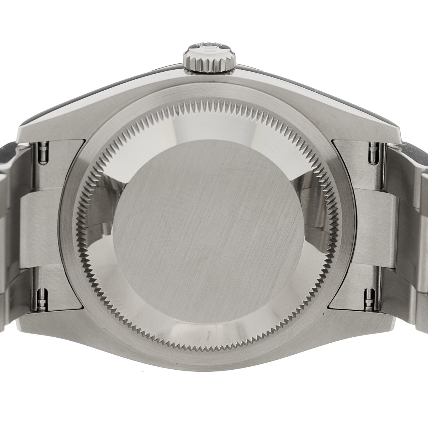 Stainless Steel 18K White Gold Diamond 36mm Oyster Perpetual Datejust Watch Blue Fluted 126234