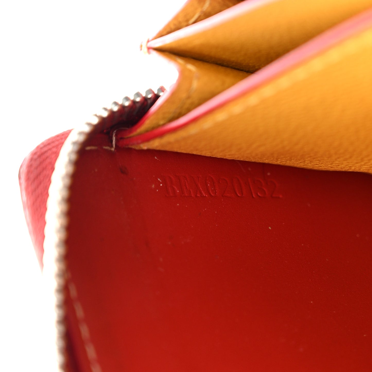 Goyardine Matignon Zip Around GM Wallet Red