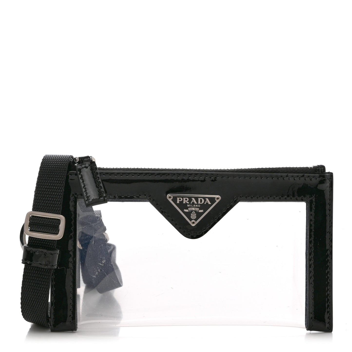 Vernice PVC Card Holder Black
