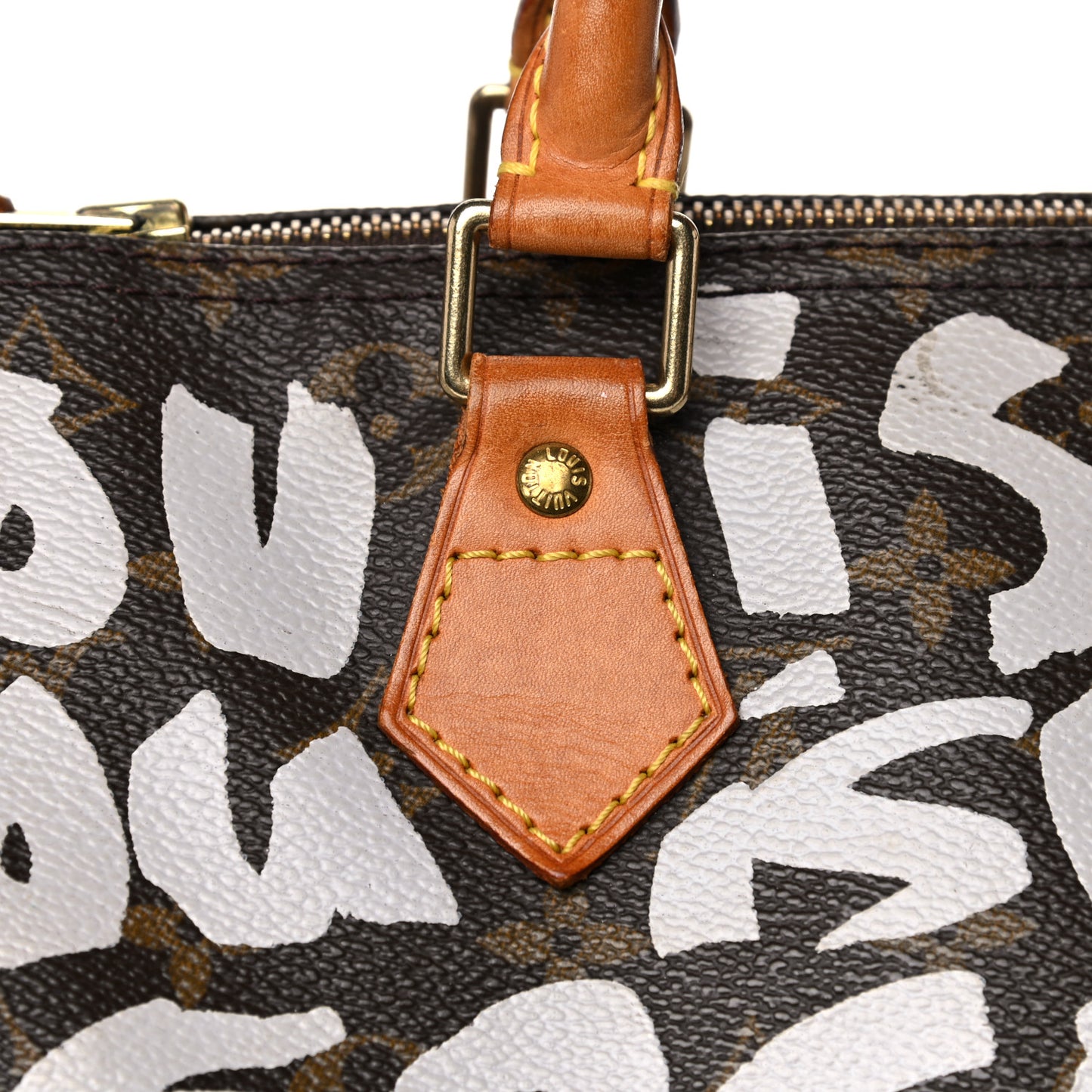 Monogram Graffiti Speedy 30 Silver