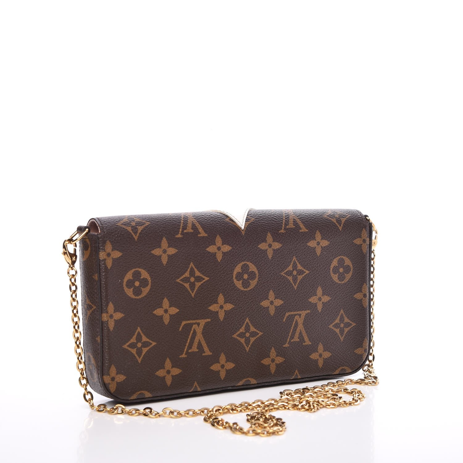 Louis Vuitton Monogram Lovely Birds Pochette Felicie Chain Wallet 3 of 7