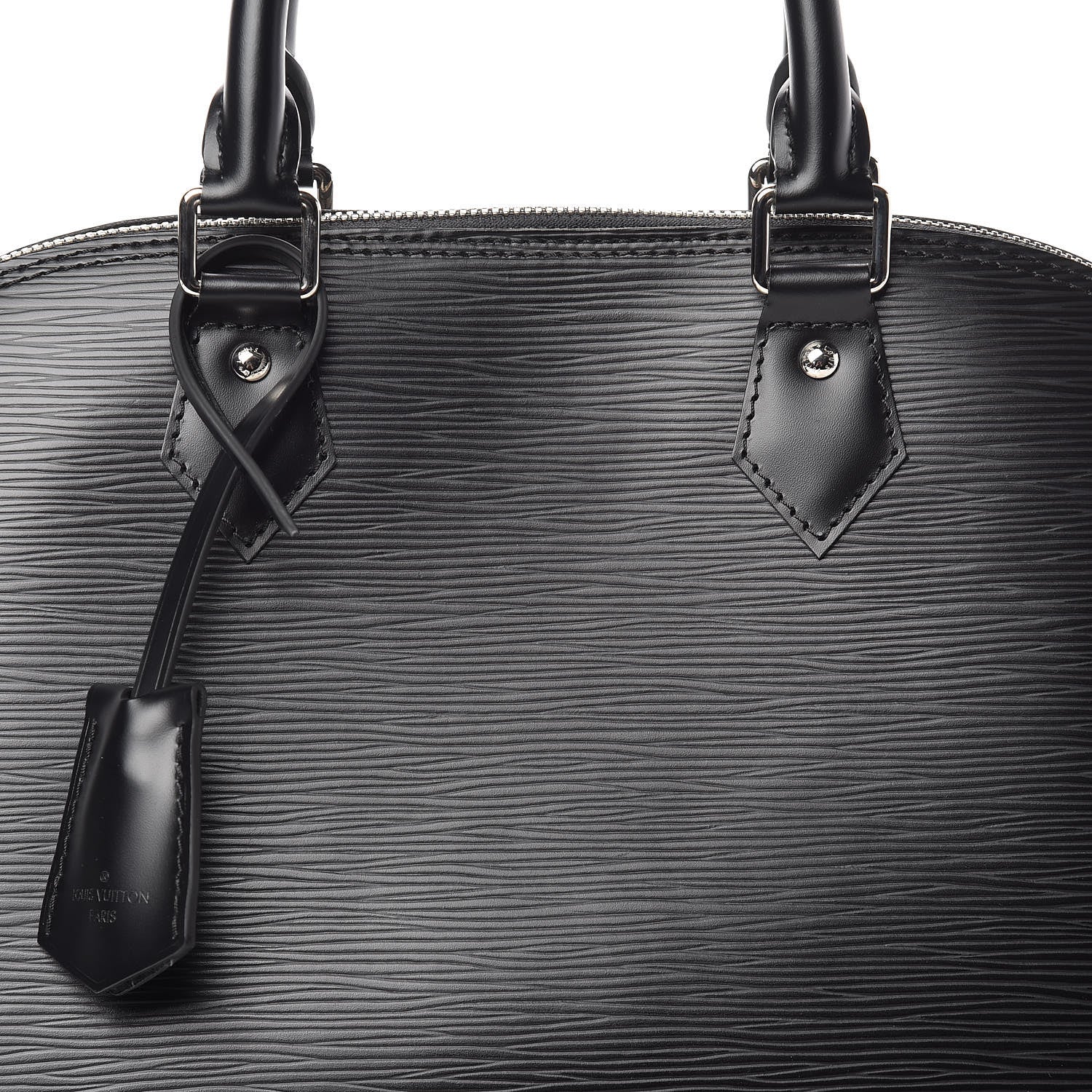 Louis Vuitton Epi Alma MM Black 12 of 12