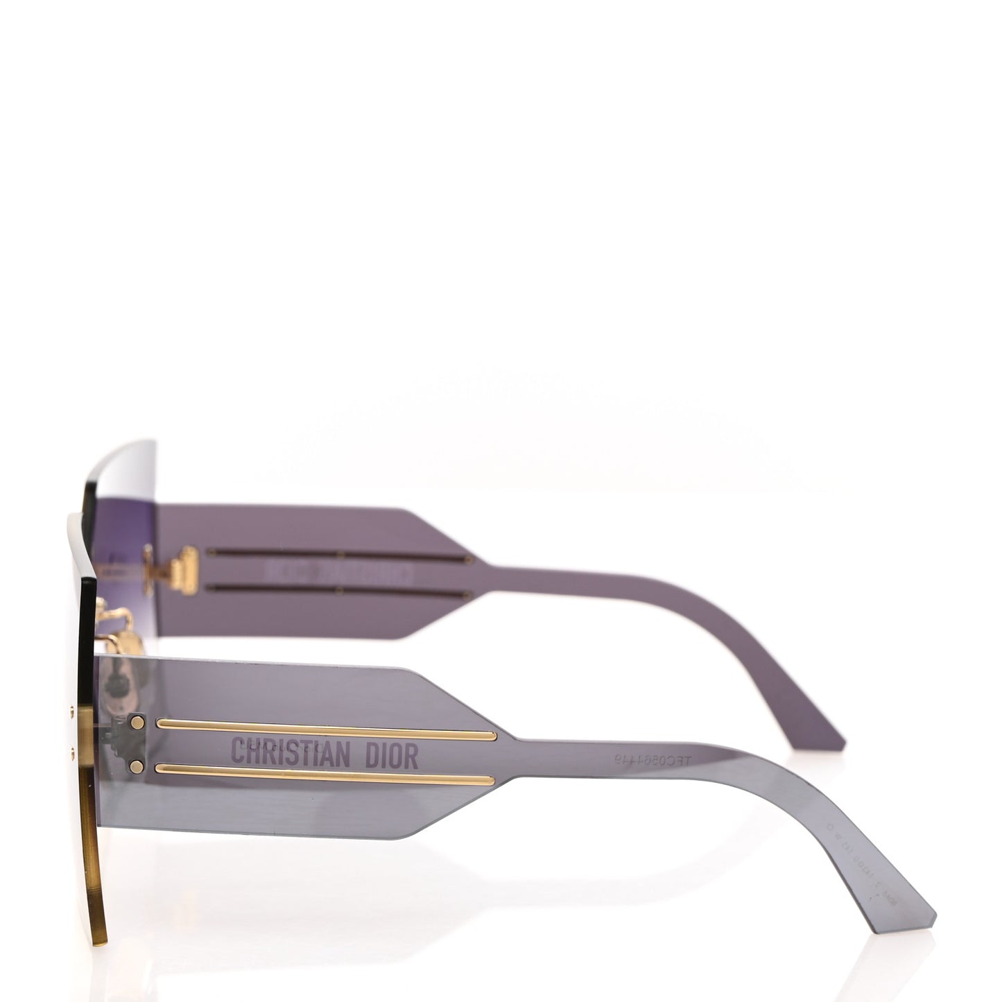Acetate Diorclub M5U Mask Sunglasses Gray
