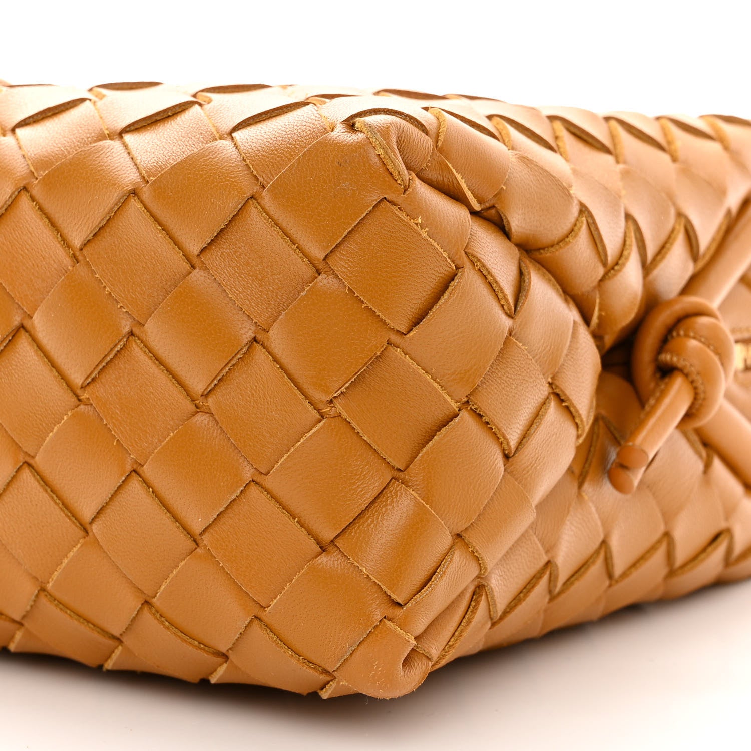 Bottega Veneta Nappa Intrecciato Small Loop Camera Bag Camel 9 of 9